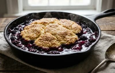 Marionberry Cobbler