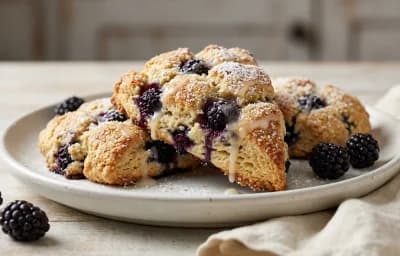 Marionberry Scones