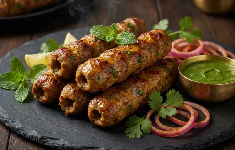 Marwari Mutton Seekh Kebab