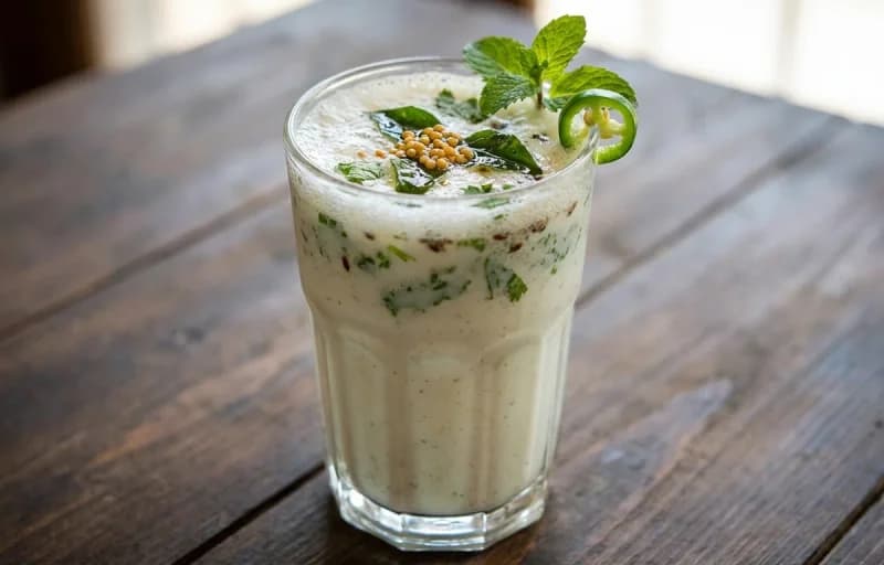 Vagharela Bhat with Masala Chaas - Recipe 2