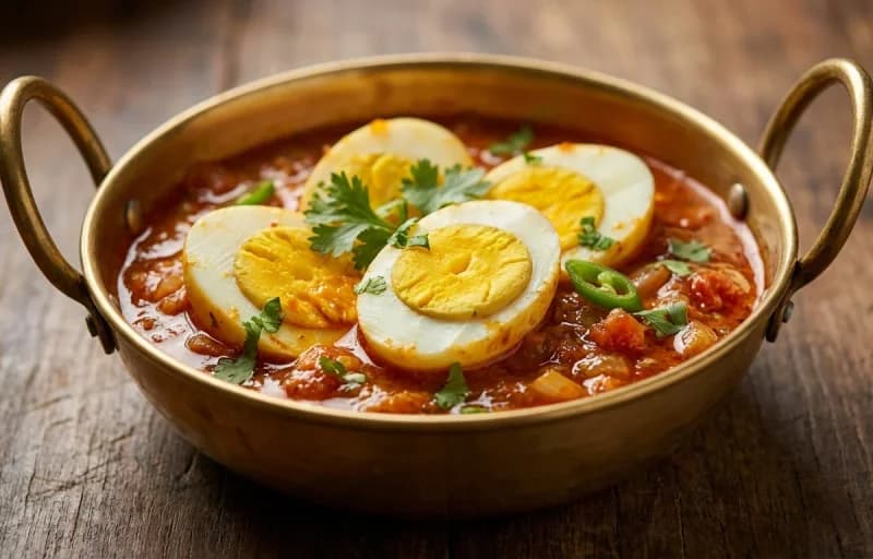 Masala Eggs with Masala Chai - Recipe 1