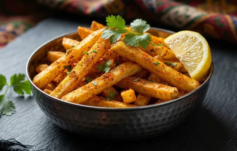 Tandoori Chicken Sandwich with Masala Fries - Recipe 2
