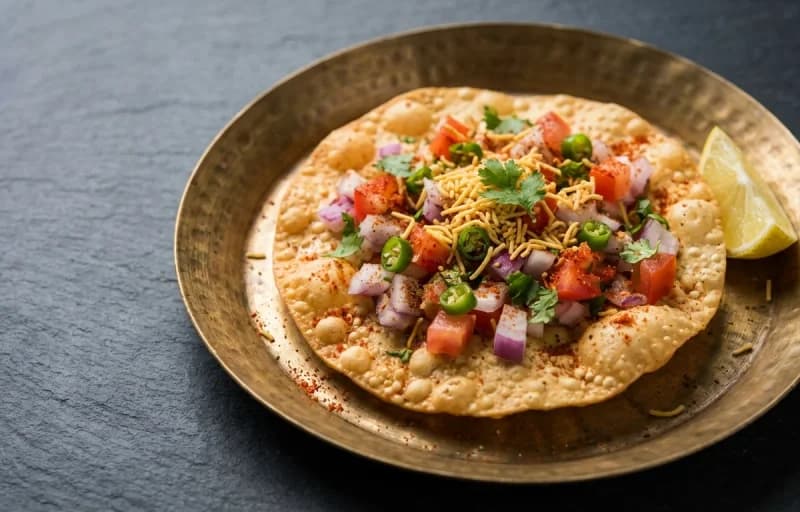 Anda Bhurji with Masala Papad - Recipe 2