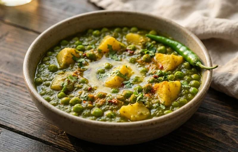 Sheermal with Matar Nimona - Recipe 2