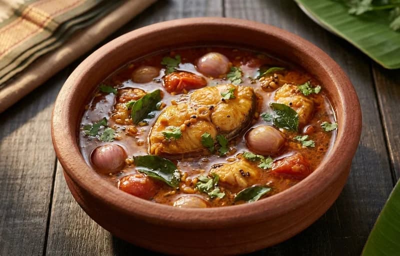 Dosa with Meen Kuzhambu - Recipe 2