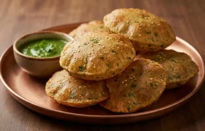 Methi Bajra Puri
