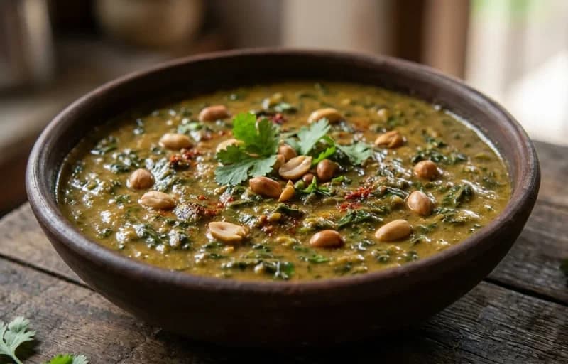 Methichi Patal Bhaji with Bajra Bhakri - Recipe 1