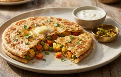 Mix Veg Paratha