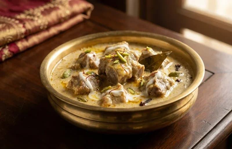 Mohan Maas, Bejar ki Roti and Sirke Wale Pyaaz - Recipe 1