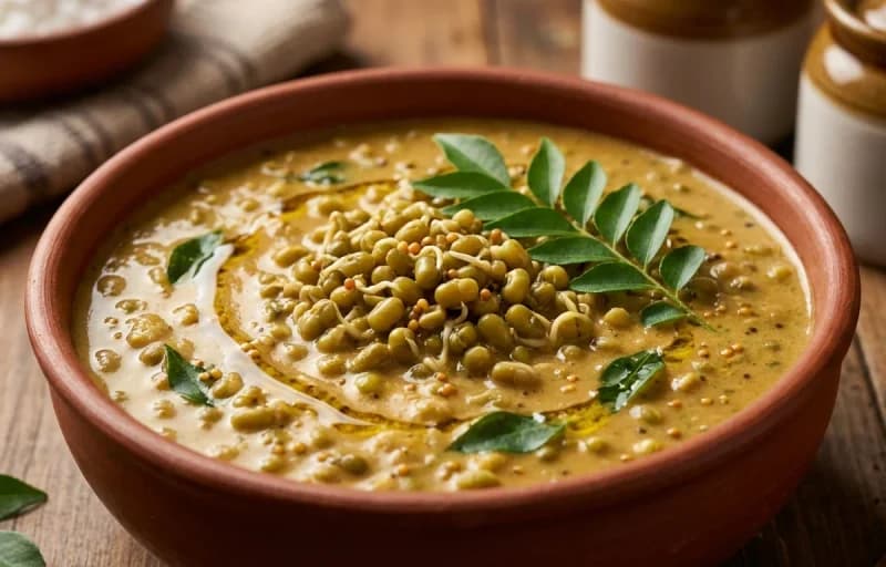 Ukda Tandul, Muga Ambat and Gulla Phodi - Recipe 2