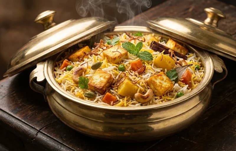 Mughlai Vegetable Biryani