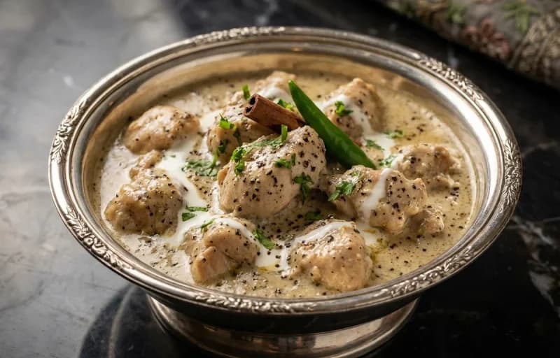 Murgh Kali Mirch with Tandoori Roti - Recipe 1