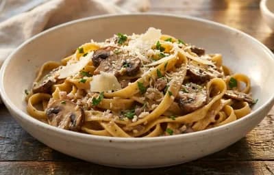 Mushroom Fettuccine