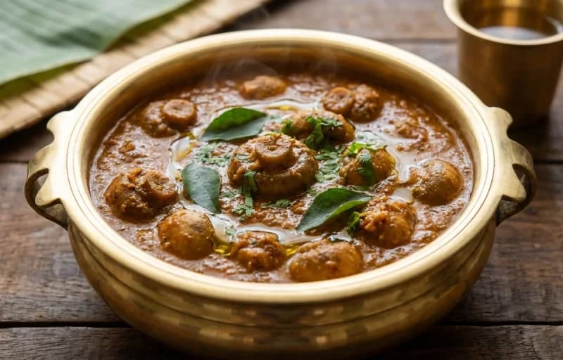 Neer Dosa with Mushroom Gassi - Recipe 2