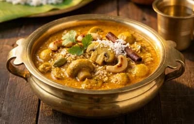 Mushroom Kurma