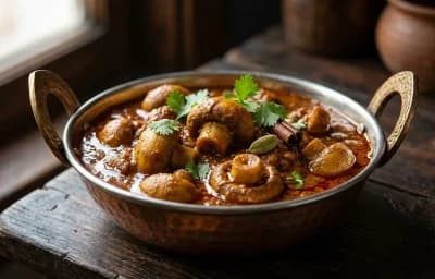 Mushroom Rogan Josh