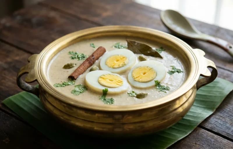 Mutta Korma with Parotta - Recipe 1