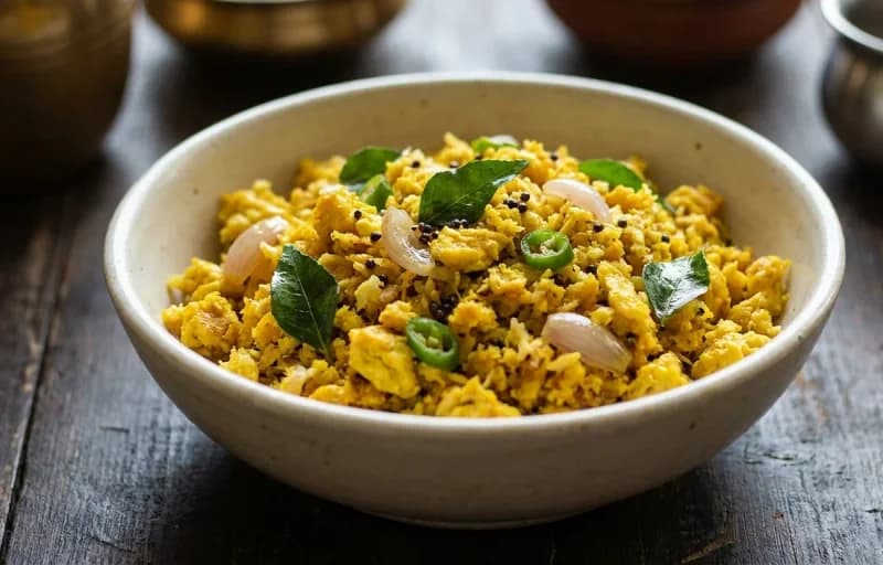 Mutta Peera, Matta Rice and Moru Curry - Recipe 1