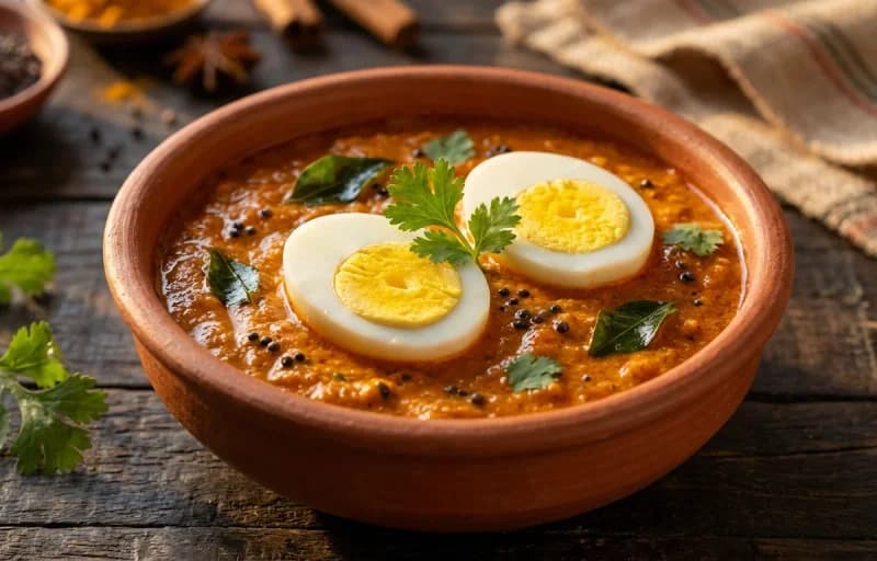 Neer Dosa with Muttai Ghasi - Recipe 2