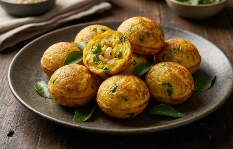 Muttai Kuzhi Paniyaram