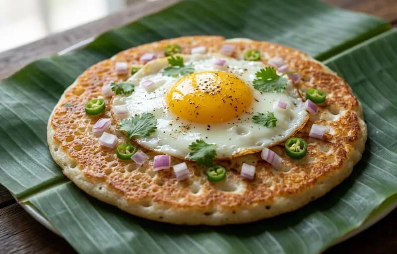 Muttai Uthappam