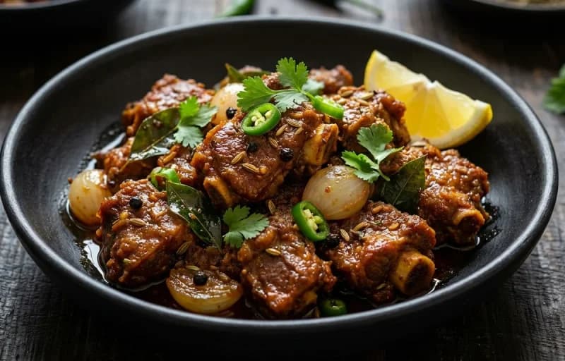 Parotta with Mutton Chukka Varuval - Recipe 2