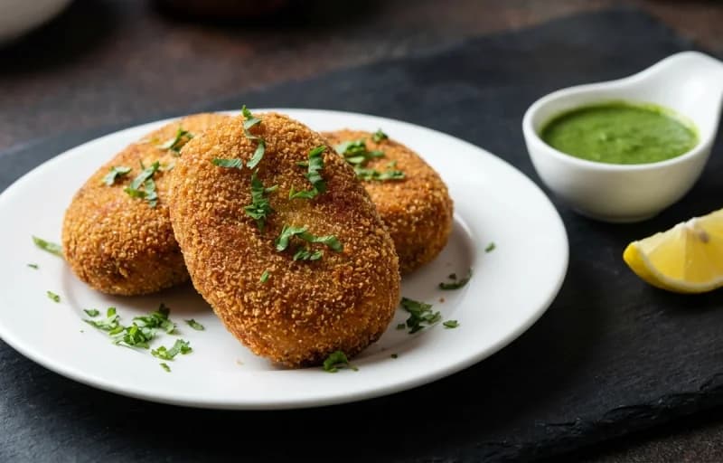 Mutton Cutlet with Masala Chai - Recipe 1