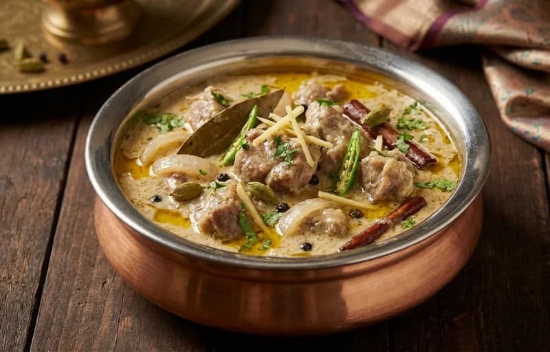 Mutton Ishtew with Steamed Basmati Rice - Recipe 1