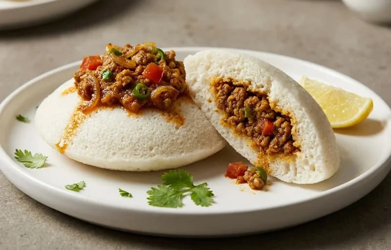 Mutton Keema Idli