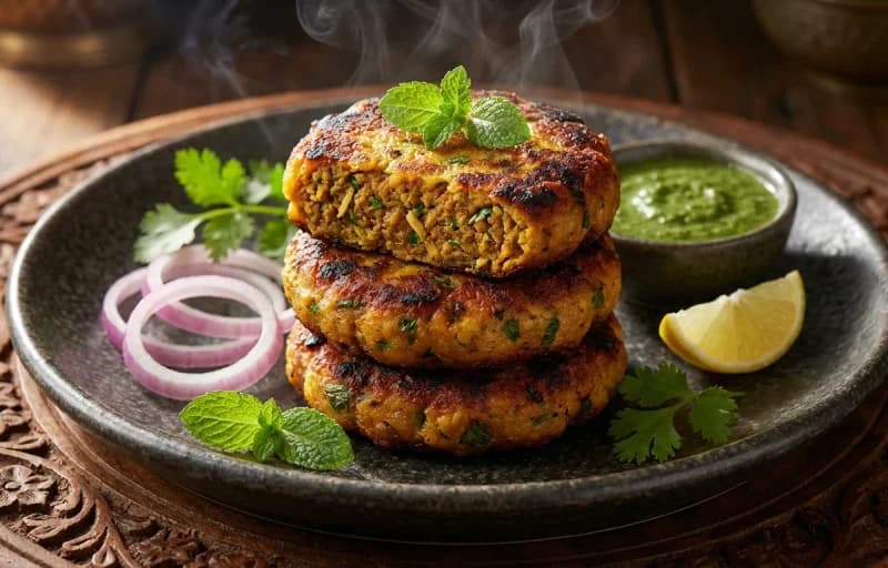 Mutton Tikki with Lavasa Bread - Recipe 1