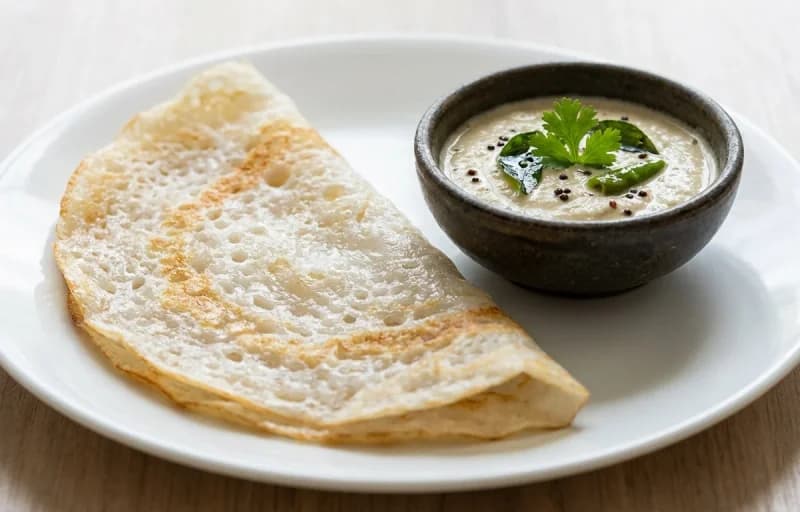 Neer Dosa with Kayi Bella - Recipe 1