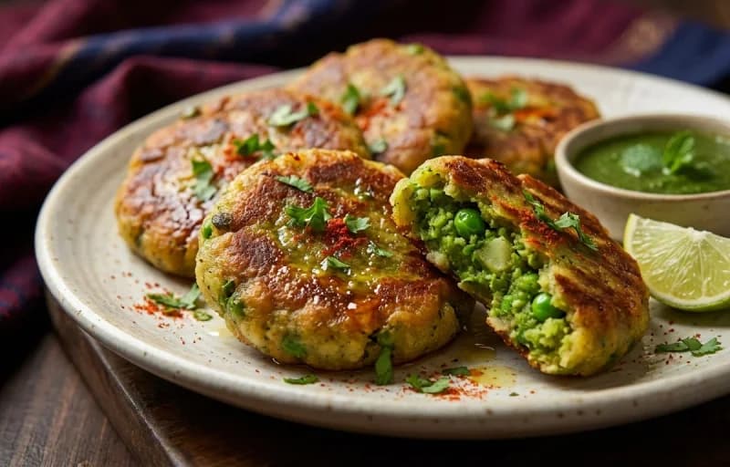 Nimona Tikki with Coriander Mint Chutney - Recipe 1