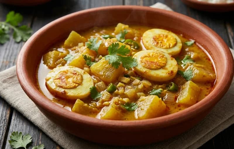 Omita aru Koni Anja, Steamed Basmati Rice and Mati Dail - Recipe 1