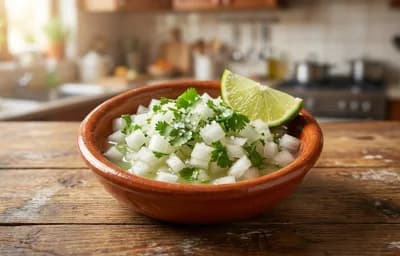 Onion Cilantro Taco Topping