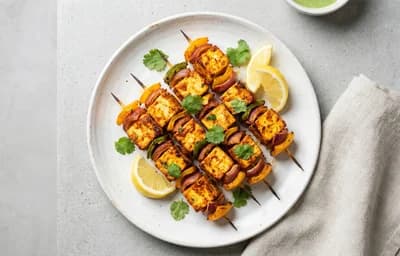 Oven-Baked Paneer Tikka