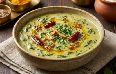 Palak ki Kadi