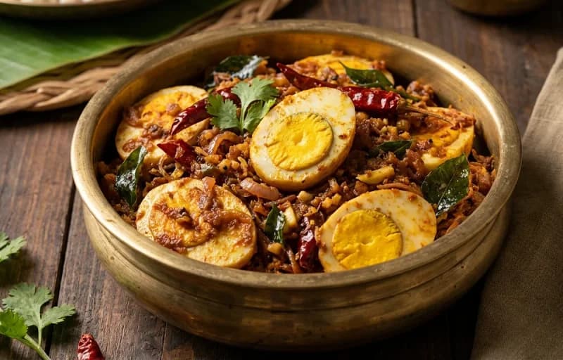 Chapati with Pallipalayam Muttai Masala - Recipe 2