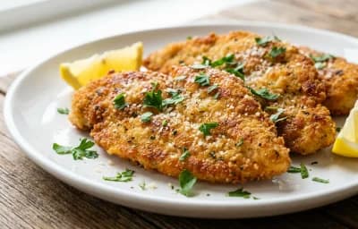 Pan-Fried Chicken Cutlets