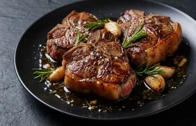 Pan-Seared Lamb Chops