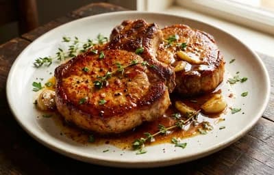 Pan-Seared Pork Chops