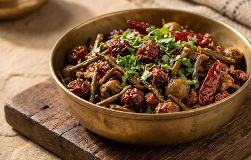 Panchkuta Sabzi with Puri - Recipe 1