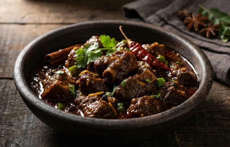 Pandi Curry with Akki Roti - Recipe 1