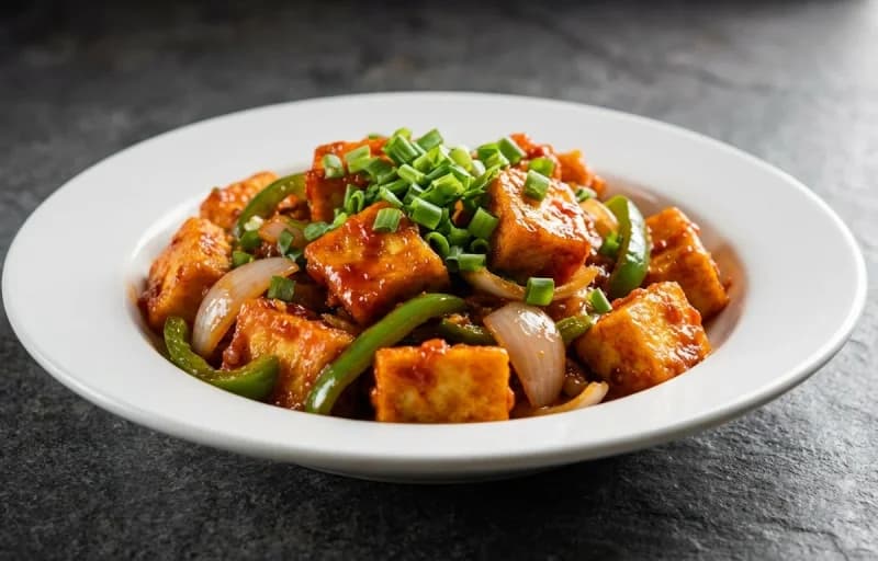 Paneer Schezwan Dry