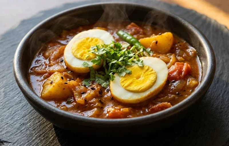 Pani Diya Koni, Steamed Basmati Rice and Papaya Khar - Recipe 1