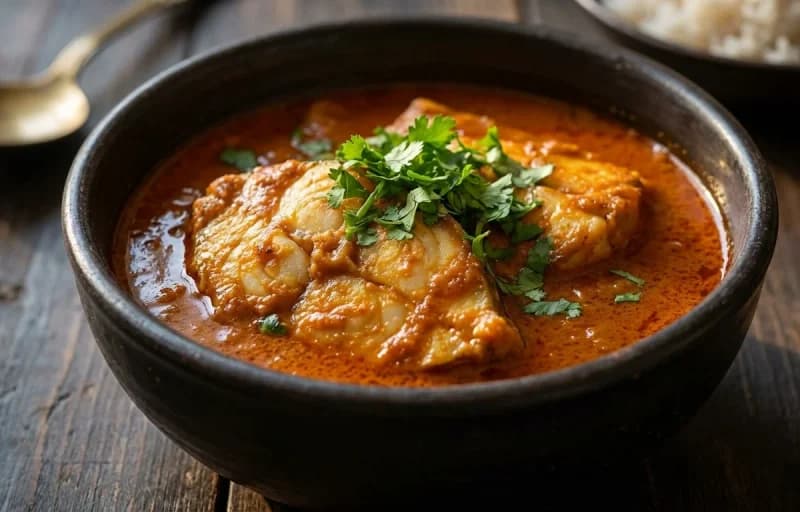 Paplet Kalvan, Bengali Mishti Pulao and Sol Kadhi - Recipe 1