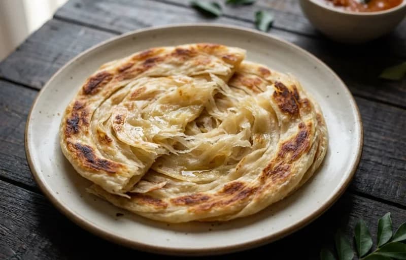 Chettinad Chicken Salna with Parotta - Recipe 2