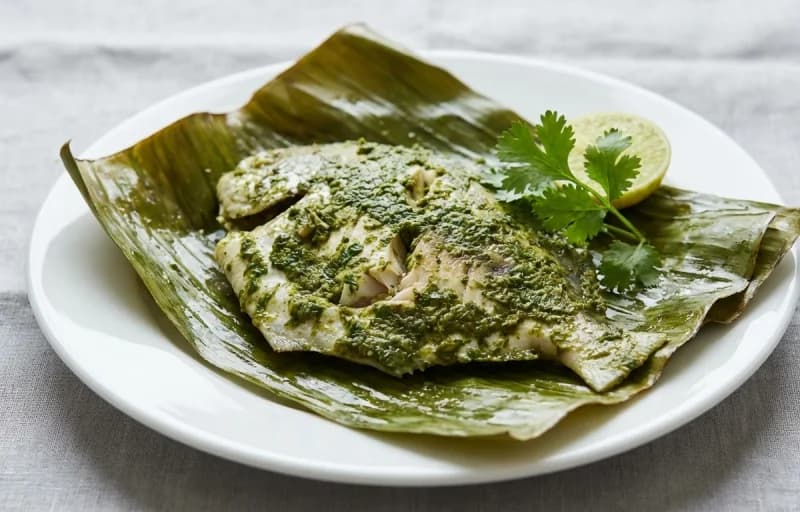 Patra ni Machhi, Masala Bhaat and Gujarati Dal - Recipe 1