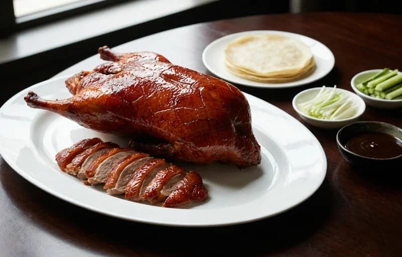 Peking Duck, Scallion Pancakes and Hoisin Sauce - Recipe 1