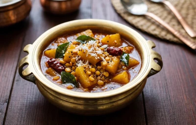 Thengai Paal Appam with Pineapple Gojju - Recipe 2