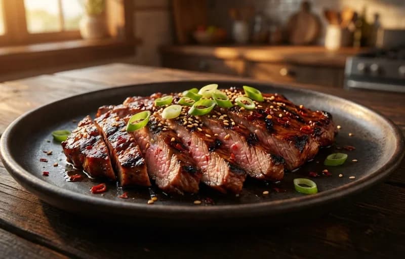 Pipikaula, Steamed Basmati Rice and Goan Poi - Recipe 1